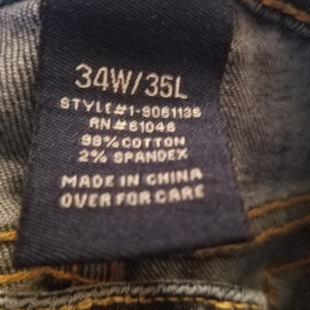 Vanity Jean's wife leg boot cut